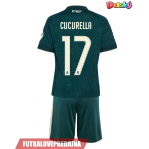 Lacne Dětský Futbalové dres Real Madrid Marc Cucurella #17 2026-27 Krátky Rukáv - Preč (+ trenírky)